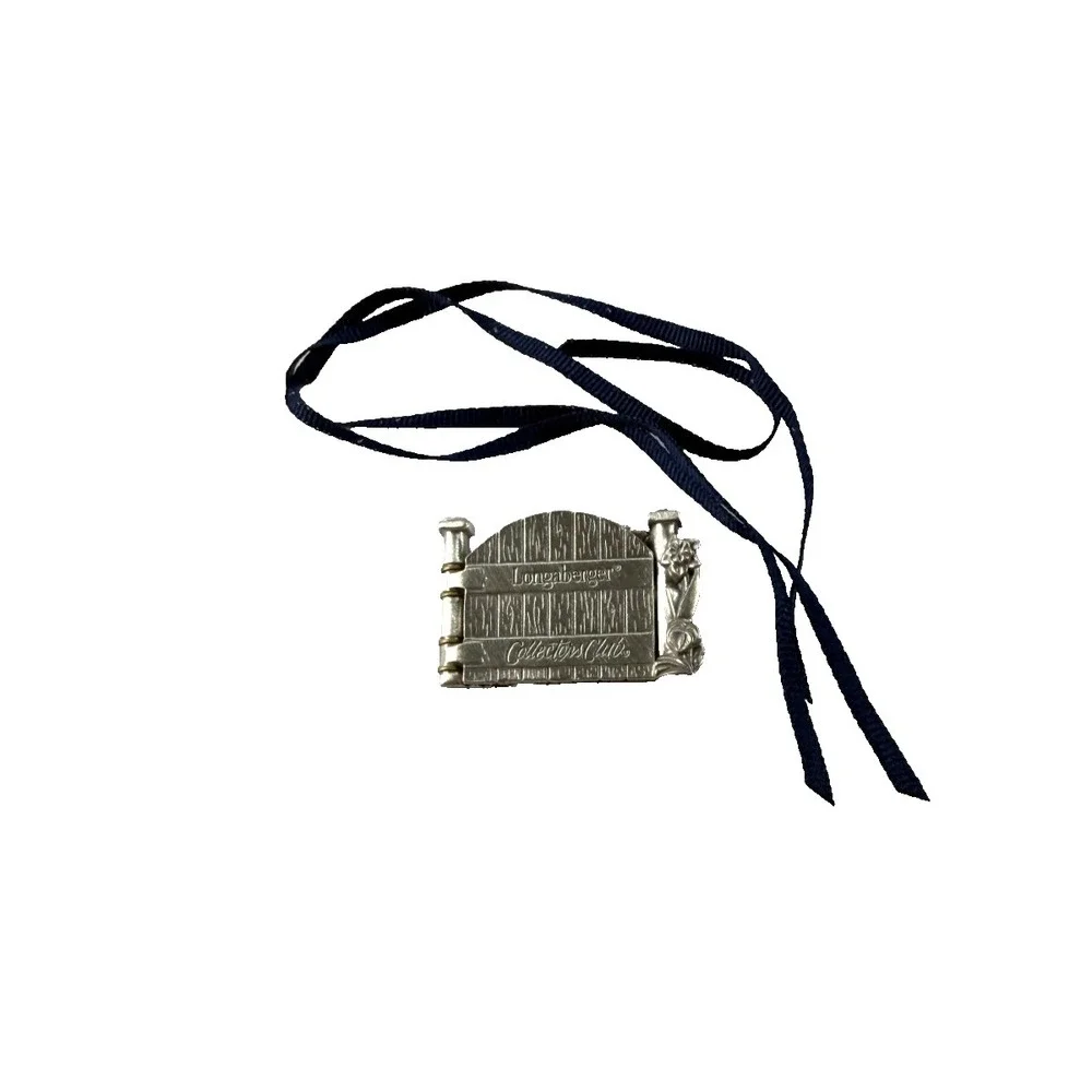 Longaberger‎ Collector's Club Pewter Tie-On